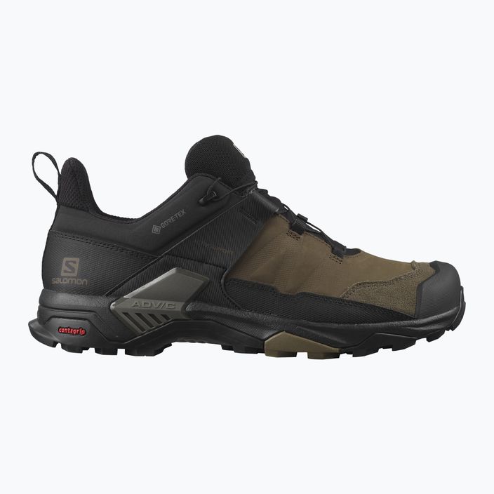 Pánske trekingové topánky Salomon X Ultra 4 LTR GTX hnedo-čierne L413515 12