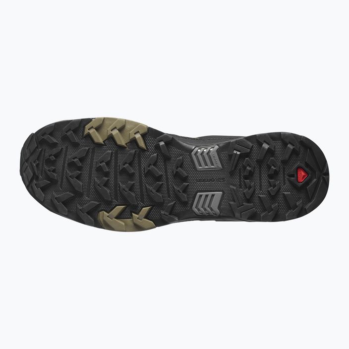 Pánske trekingové topánky Salomon X Ultra 4 LTR GTX hnedo-čierne L413515 14