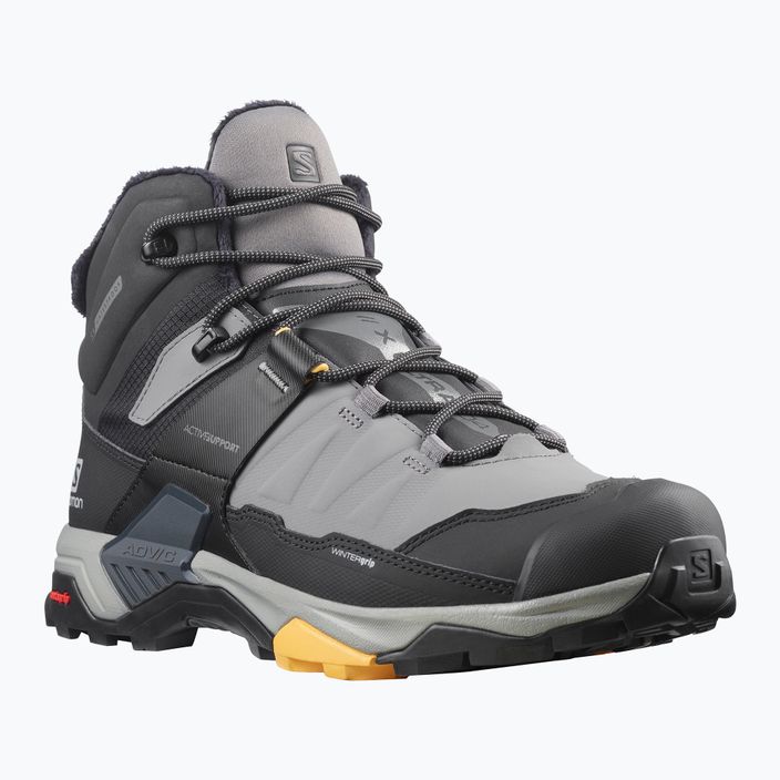 Pánske trekingové topánky Salomon X Ultra 4 MID Winter TS CSWP šedo-čierne L413552 10
