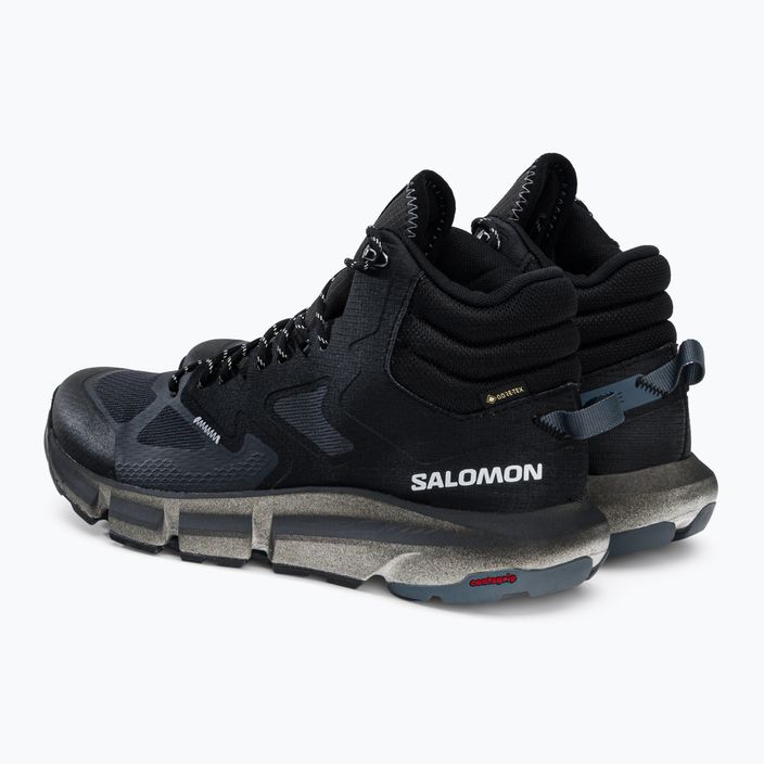 Pánske trekingové topánky Salomon Predict Hike Mid GTX čierne L41469 3