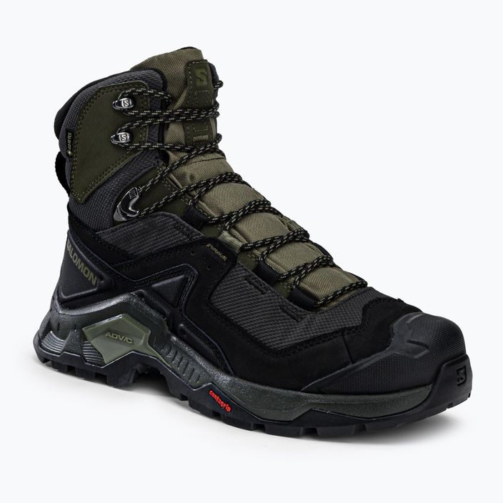 Pánske trekingové topánky Salomon Quest Element GTX zelené L414571