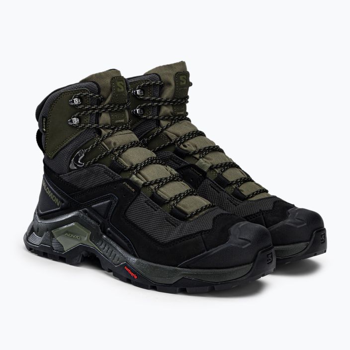 Pánske trekingové topánky Salomon Quest Element GTX zelené L414571 4
