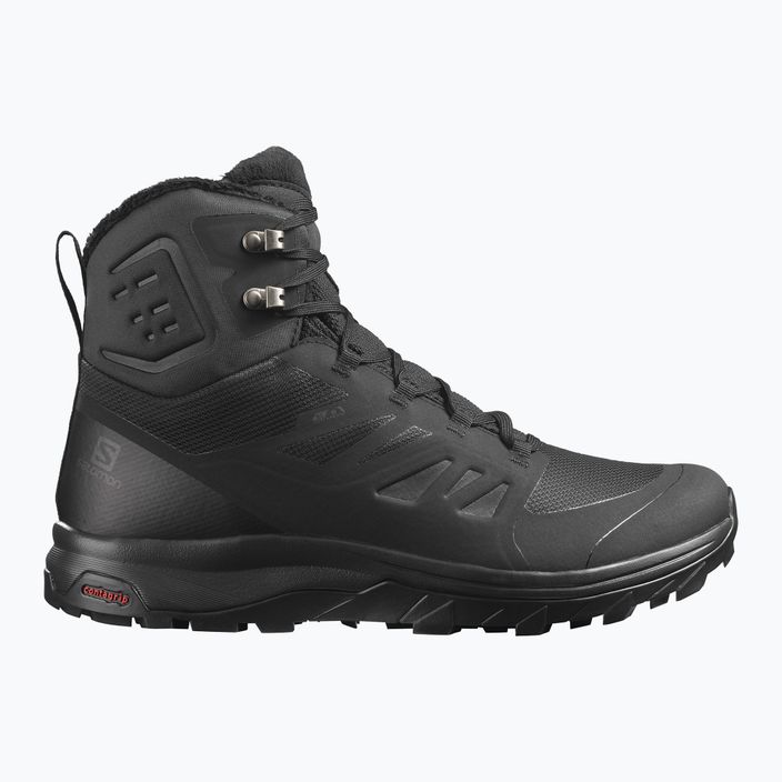 Pánske trekingové topánky Salomon Outblast TS CSWP čierne L49223 10