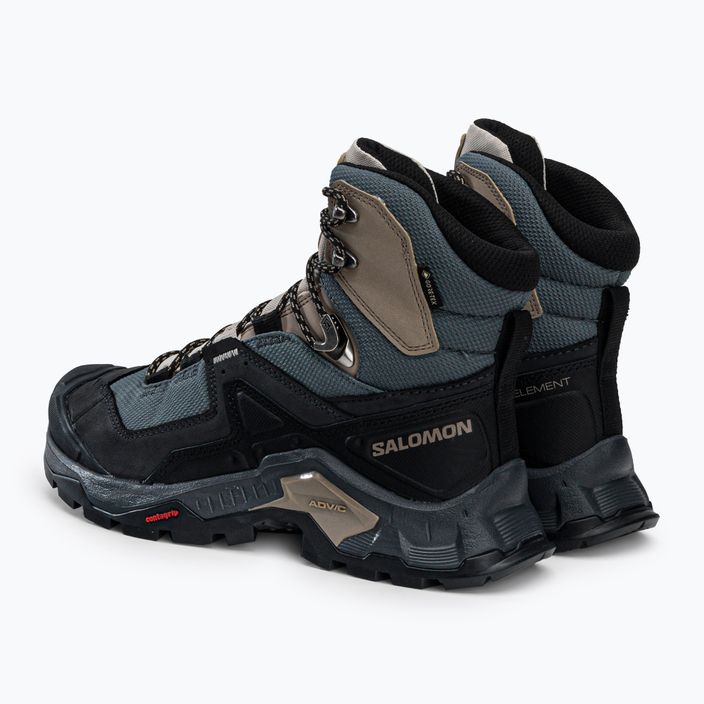 Dámske trekingové topánky Salomon Quest Element GTX čierno-modré L414574 3