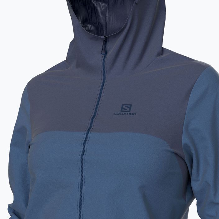 Dámska bunda do dažďa Salomon Essential WP 2.5L modrá LC17929 5