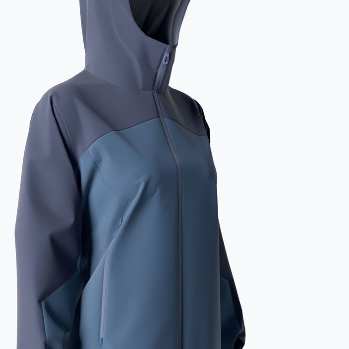 Dámska bunda do dažďa Salomon Outline GTX 2.5L tmavomodrá LC1797 5