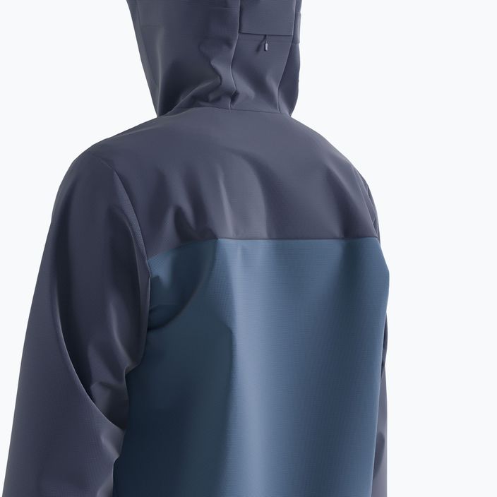 Pánska bunda do dažďa Salomon Outline GTX 2.5L tmavomodrá LC1729 6