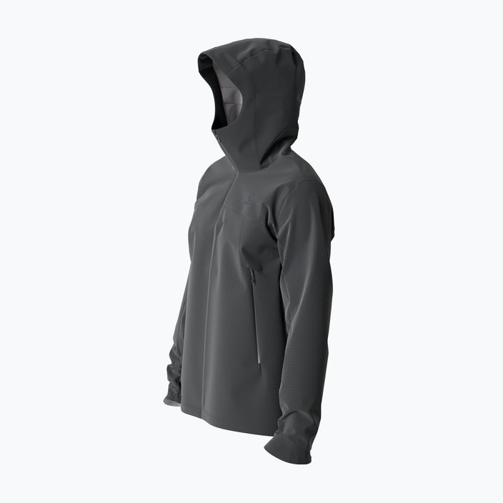 Pánska bunda do dažďa Salomon Outline GTX 2.5L čierna LC17865 3
