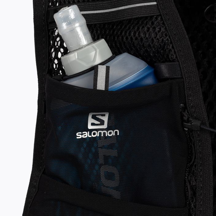 Bežecká vesta Salomon Active Skin 8 set čierna LC17579 3