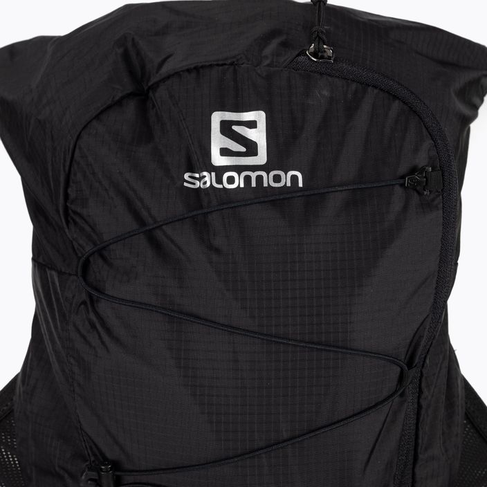 Bežecká vesta Salomon Active Skin 8 set čierna LC17579 5