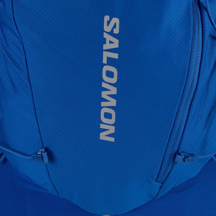Bežecká vesta Salomon ADV Skin 12 set modrá LC17597 5