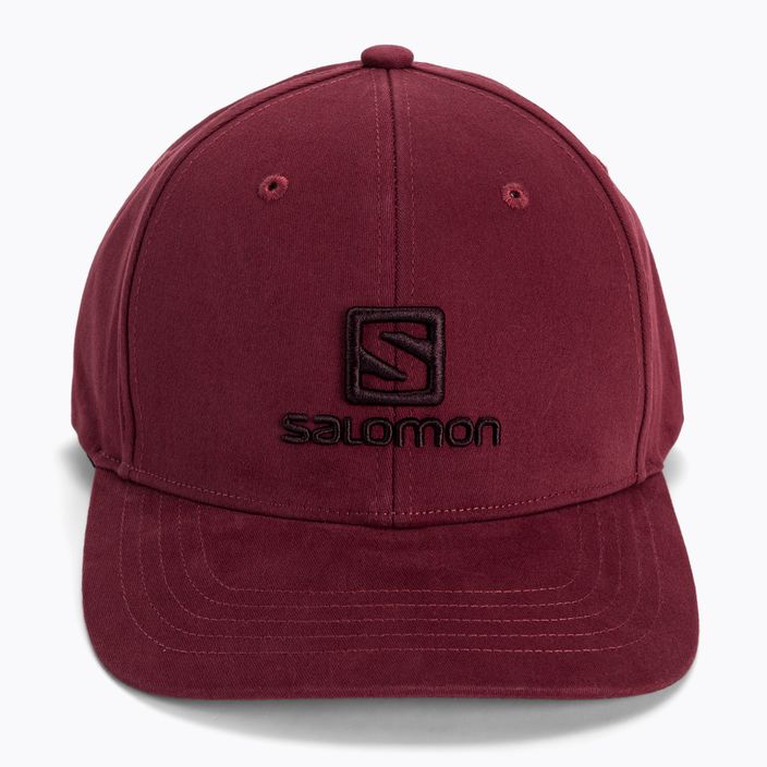 Šiltovka Salomon Logo červená LC16824 4