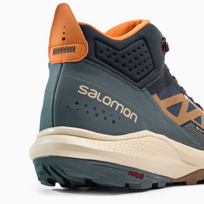 Pánske trekingové topánky Salomon Outpulse MID GTX tmavomodré L415895 7