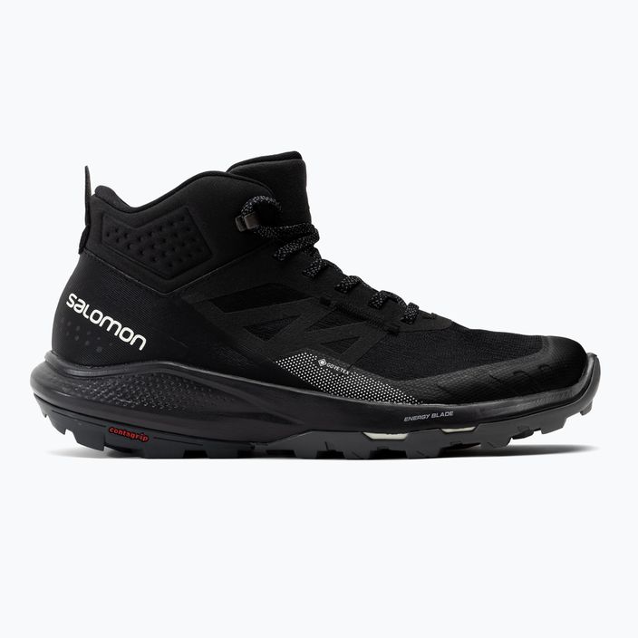 Pánske trekingové topánky Salomon Outpulse MID GTX čierne L415888 2