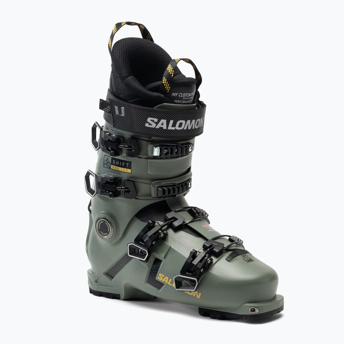 Pánske lyžiarske topánky Salomon Shift Pro 100 AT zelené L478