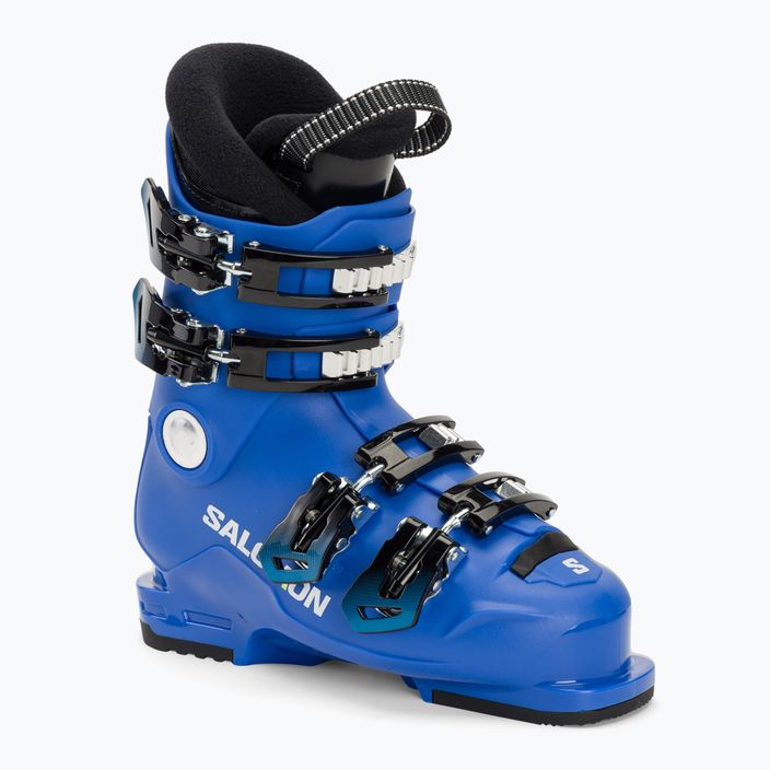 Detské lyžiarske topánky Salomon S Race 60 T M race blue/white/process blue