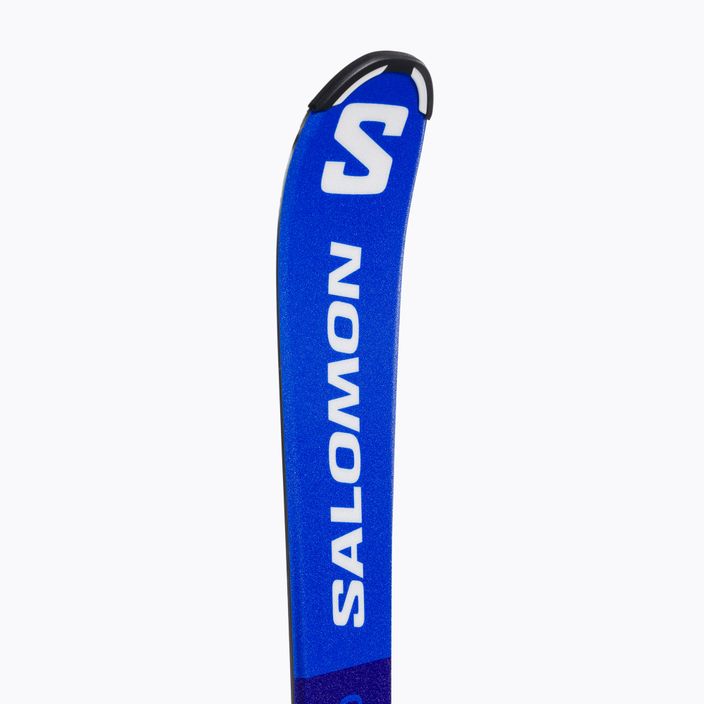 Detské zjazdové lyže Salomon S Race Jr. + C5 blue L47421 8