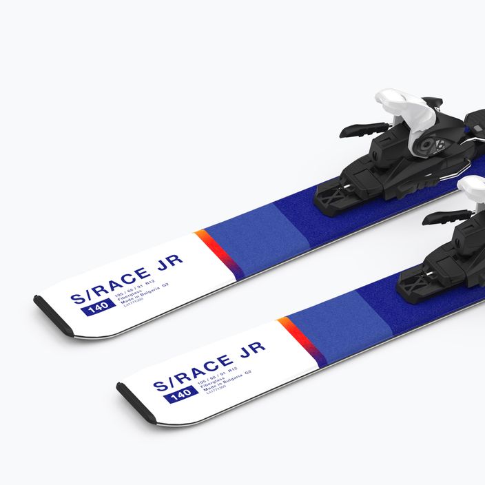 Detské zjazdové lyže Salomon S Race MT Jr. + L6 modrá L47419 13