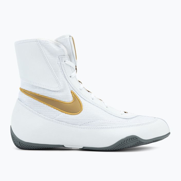 Bielo-zlaté boxerské topánky Nike Machomai 321819-170 2