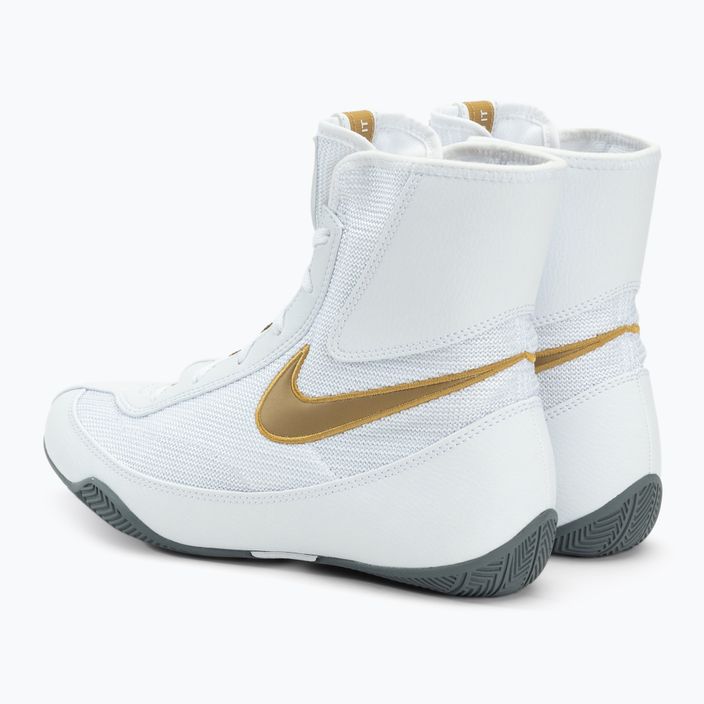 Bielo-zlaté boxerské topánky Nike Machomai 321819-170 3