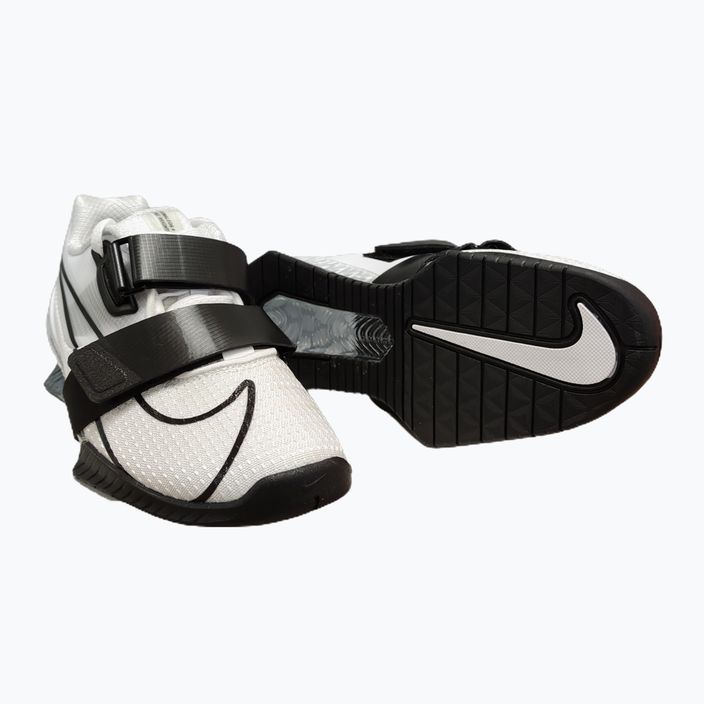 Nike Romaleos 4 biela/čierna vzpieračská obuv 13