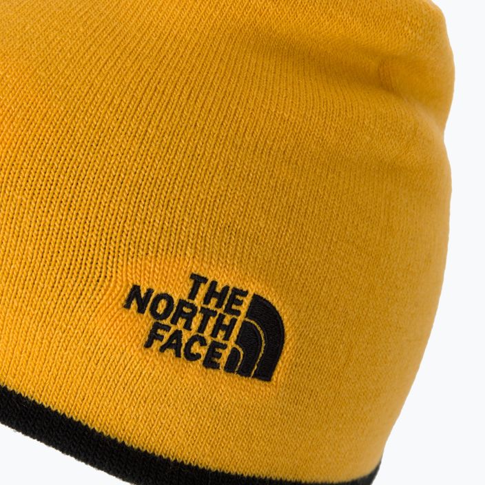 The North Face Obojstranná zimná čiapka Tnf Banner čierno-žltá NF00AKNDAGG1 6