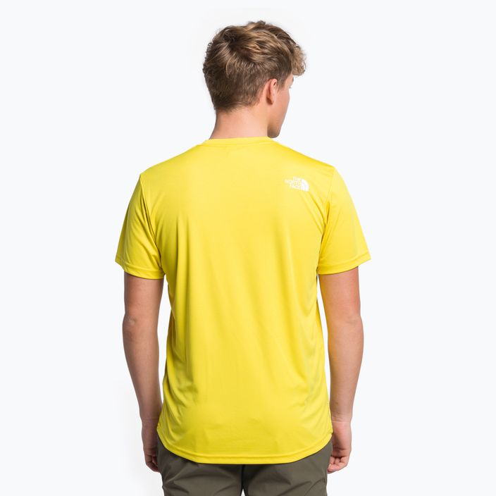 Pánske tréningové tričko The North Face Reaxion Easy yellow NF0A4CDV7601 4