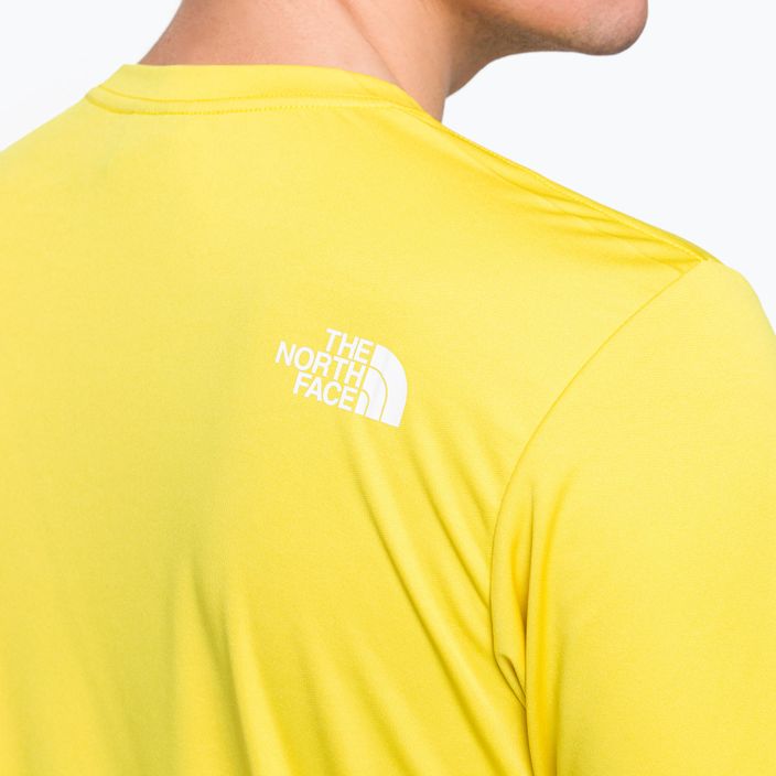 Pánske tréningové tričko The North Face Reaxion Easy yellow NF0A4CDV7601 6