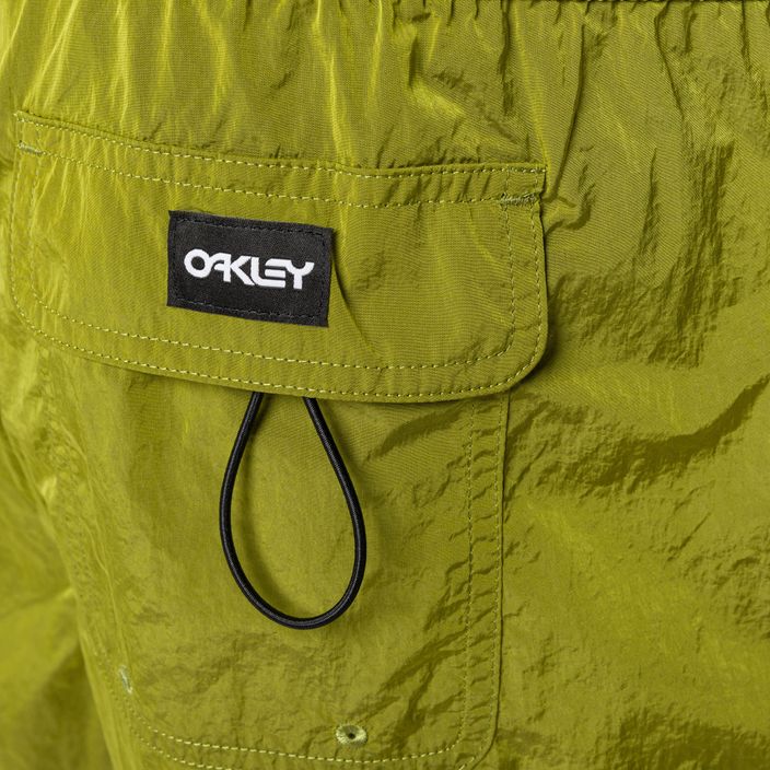 Oakley All Day B1B 16" žlté pánske plavecké šortky FOA403014 4