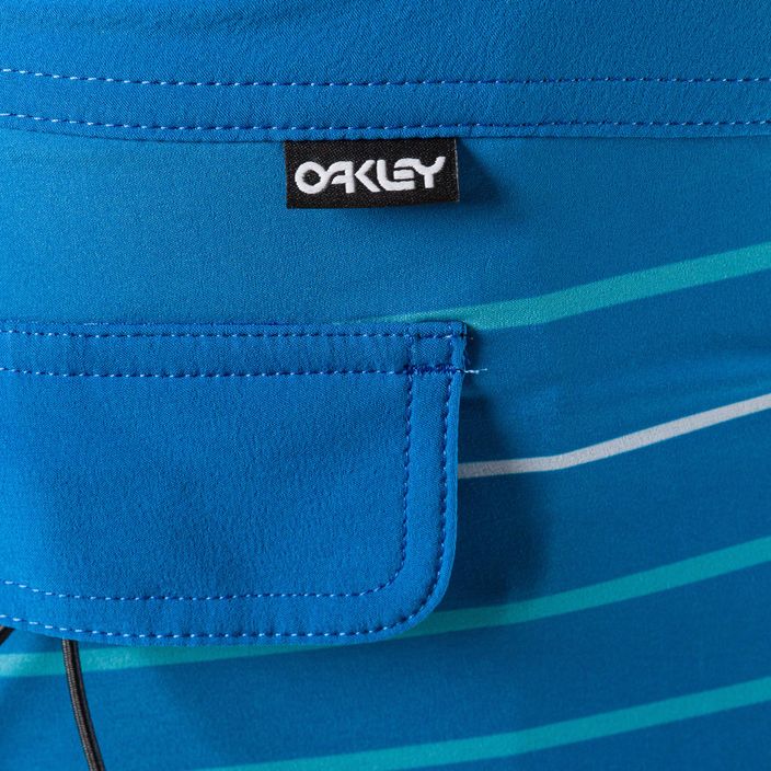 Pánske plavecké šortky Oakley Retro Split 21 modré FOA403024 4