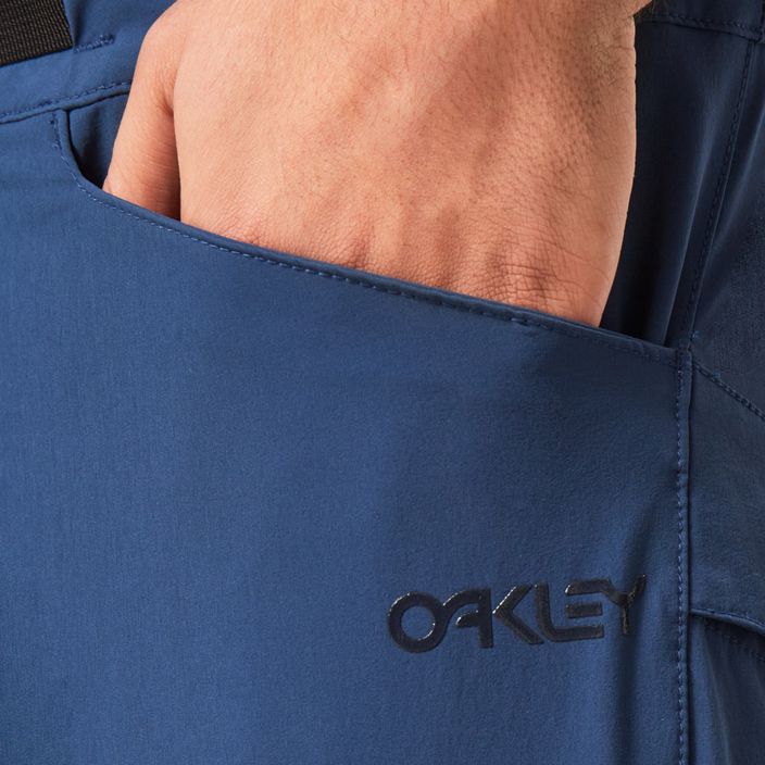 Oakley Drop In MTB pánske cyklistické šortky modré FOA403124 6