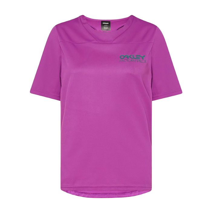 Oakley Factory Pilot Lite SS dámske tričko s krátkym rukávom fialové FOA500274 2