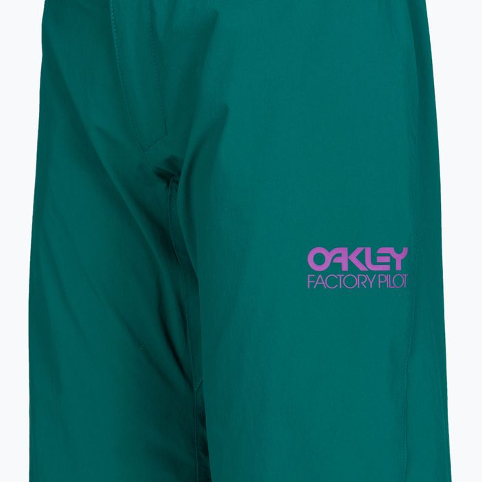 Oakley Drop In MTB dámske cyklistické šortky zelené FOA500275 12