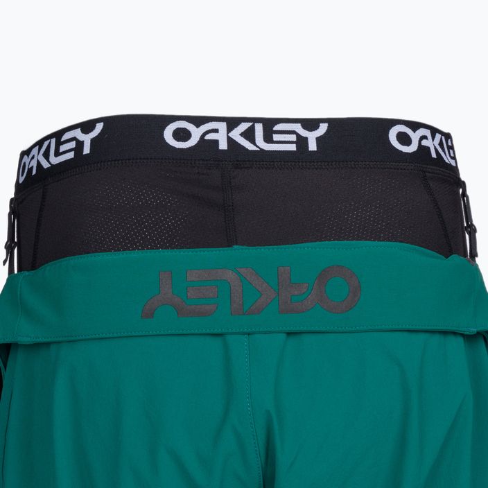 Oakley Drop In MTB dámske cyklistické šortky zelené FOA500275 14