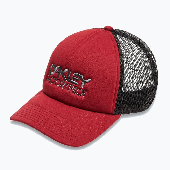 Oakley Factory Pilot Trucker pánska baseballová čiapka červená FOS900510 5