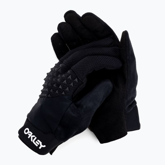 Oakley Drop In MTB pánske cyklistické rukavice čierne FOS900874
