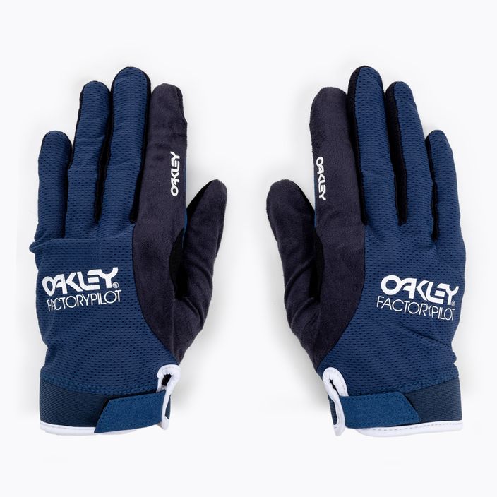 Oakley All Mountain MTB pánske cyklistické rukavice modré FOS900878 3