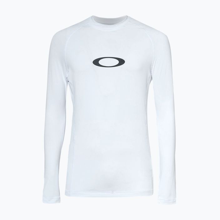Oakley Ellipse Rashguard pánske plavecké tričko biele FOA403767100 2