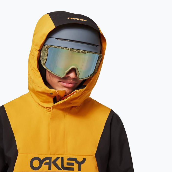 Oakley TNP TBT Insulated Anorak Yellow Pánska snowboardová bunda FOA403652 4