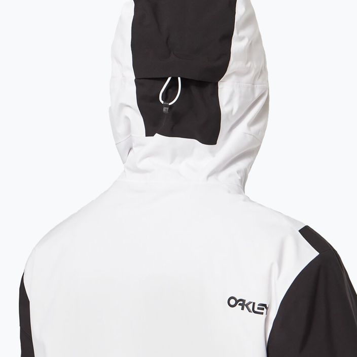 Oakley TNP TBT Insulated Anorak pánska snowboardová bunda biela FOA403652 4
