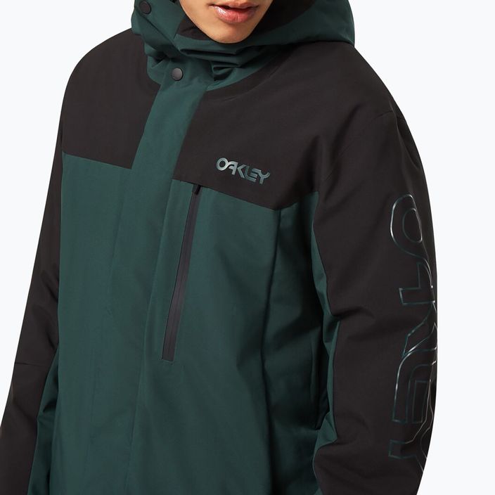 Oakley TNP TBT Insulated pánska snowboardová bunda zelená FOA403653 3