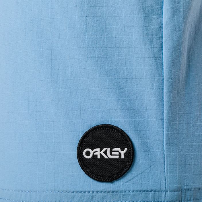 Pánske plavecké šortky Oakley Oneblock 18" modré FOA4043016EK 3