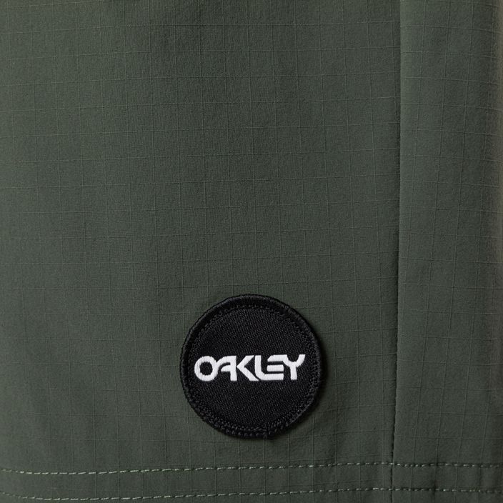 Pánske plavecké šortky Oakley Oneblock 18" hnedé FOA40430186L 3