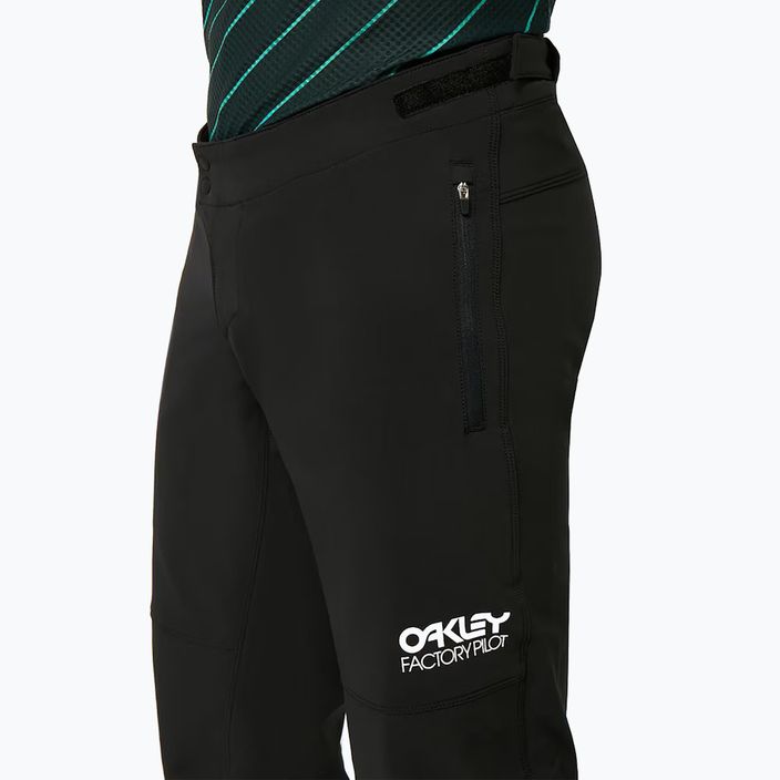 Oakley Element Lite Mtb pánske cyklistické nohavice čierne FOA404404 5