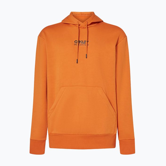 Pánska cyklistická mikina Oakley Factory Pilot Rc Hoodie orange FOA404506