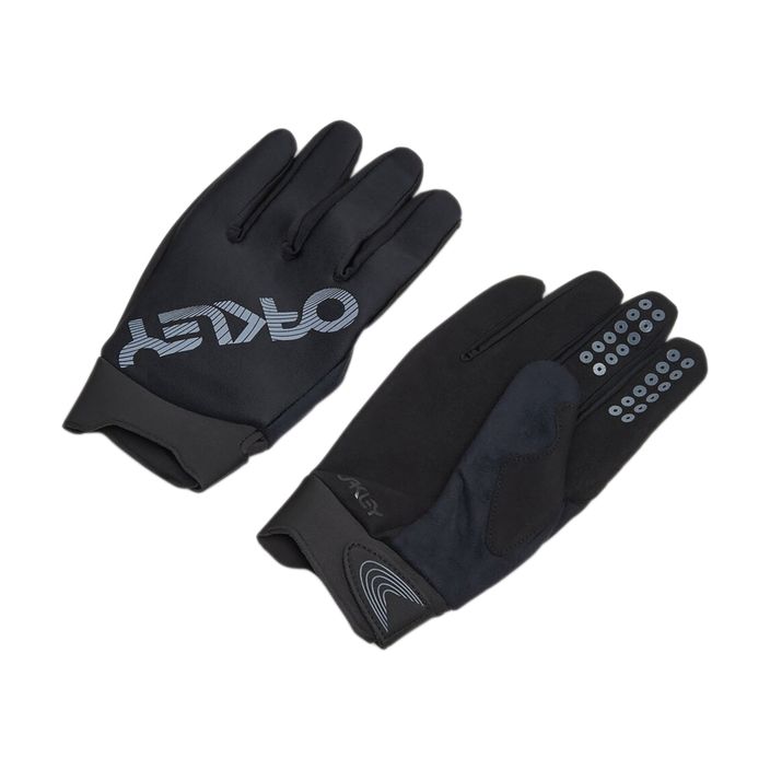 Oakley Seeker Thermal Mtb pánske cyklistické rukavice čierne FOS901325 2