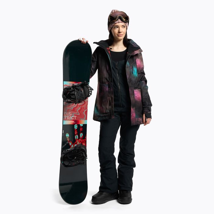 Dámska snowboardová bunda Volcom Pine 2L Tds Inf black-blue H0452208-BTD 2
