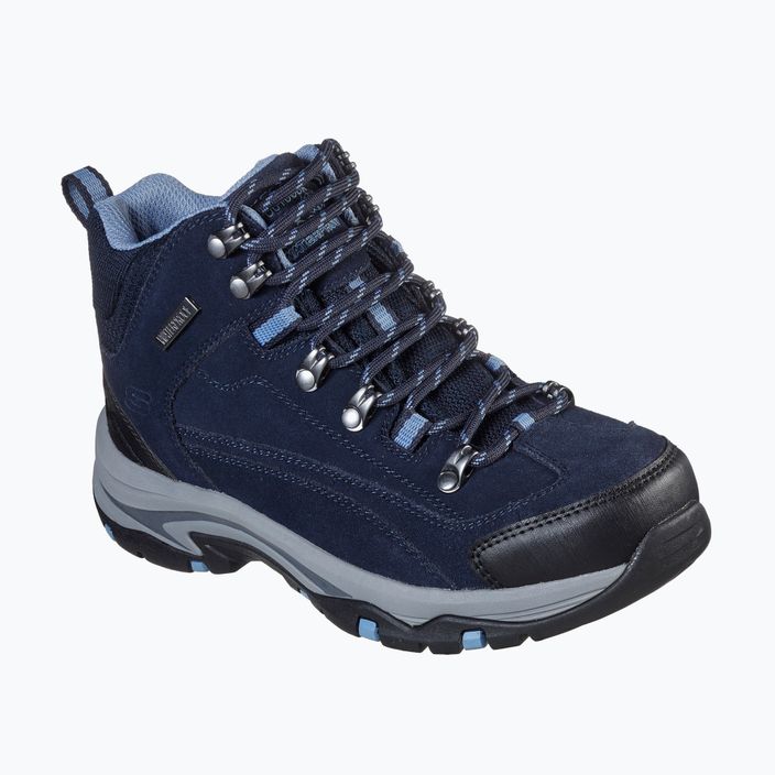 Dámske trekové topánky SKECHERS Trego Alpine Trail navy/gray 7