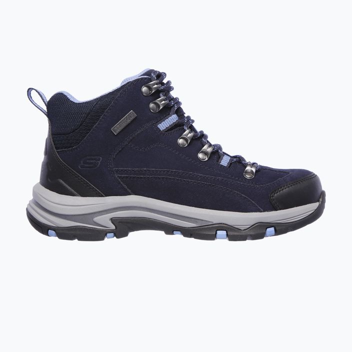 Dámske trekové topánky SKECHERS Trego Alpine Trail navy/gray 8