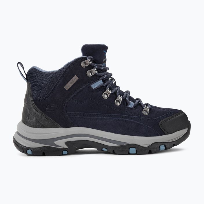 Dámske trekové topánky SKECHERS Trego Alpine Trail navy/gray 2